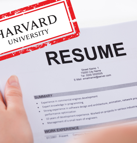 Harvard Resume Words